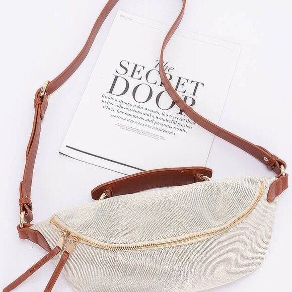 Canvas Crossbody Bag - Picture 4 of 5